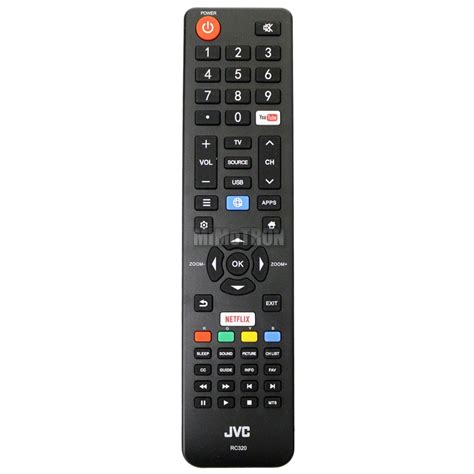 Reset the JVC TV remote. . Jvc smart tv remote with keyboard